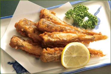 めひかりの唐揚げ