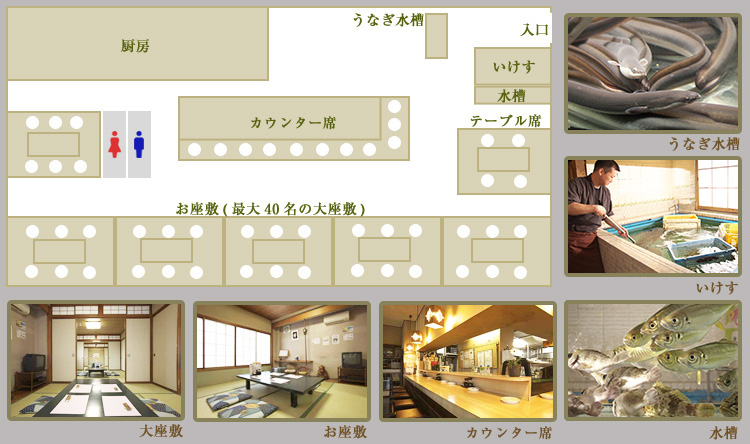 店内見取り図